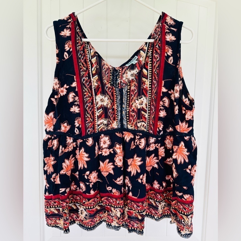 Lightweight Nostalgia Brand Vintage Top-Size Large